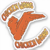 小さい2" x 2"カットカスタムビニールステッカー シール (正面)