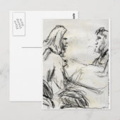 小さい3 ポストカード (正面/裏面)