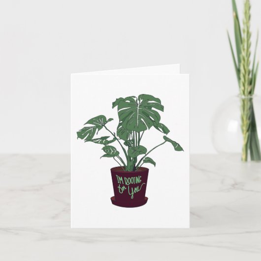 小さい4" x 5.6インチ折りたたみグリーティングカード カード (正面)