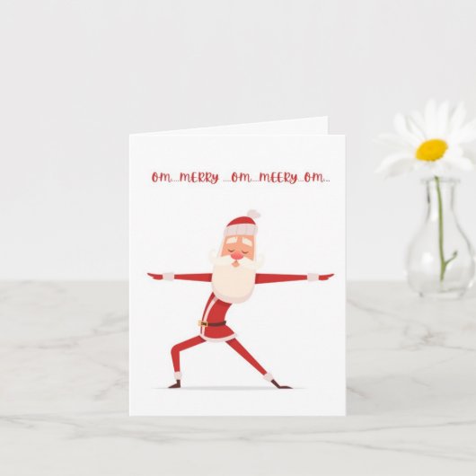 小さい4" x 5.6インチ折りたたみグリーティングカード カード (小さな植物)