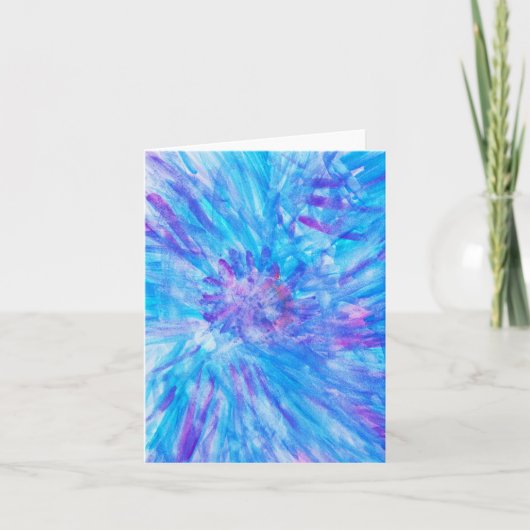 小さい4" x 5.6インチ折りたたみグリーティングカード カード (正面)