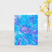 小さい4" x 5.6インチ折りたたみグリーティングカード カード (黄色い花)