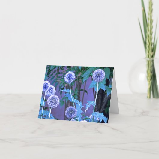 小さい4" x 5.6インチ折り畳みグリーティングカード サンキューカード (正面)