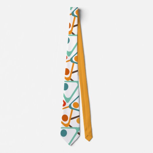 小さい70s三角形 ネクタイ (正面)