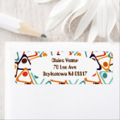 小さい70s三角形 ラベル (インサイチュ)