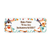 小さい70s三角形 ラベル (正面)