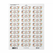 小さい70s三角形 ラベル (フルシート)