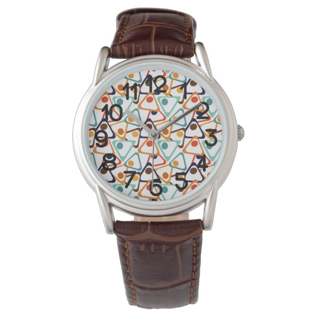 小さい70s三角形 腕時計 (正面)