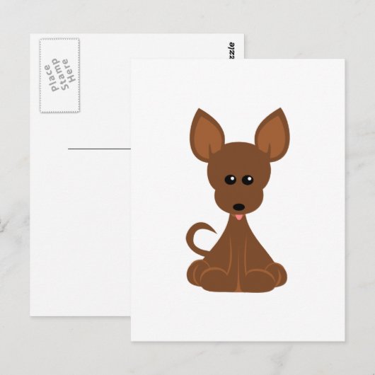 小さい ポストカード (正面/裏面)