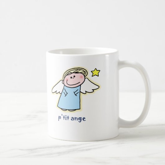 小さいAnge (フランスのの少し天使) コーヒーマグカップ (右)