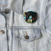 小さいArabian王子の馬の子馬ボタン 缶バッジ (インサイチュ)