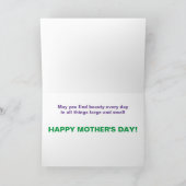 小さいBirdyは私に言いました カード (内部)