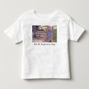 小さいBoはワイシャツのぞきます トドラーTシャツ