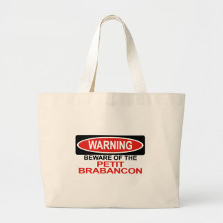 小さいBrabanconの用心して下さい ラージトートバッグ