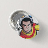 小さいBurt Skye 1つの¼のインチ円形ボタン 缶バッジ (正面&裏面)