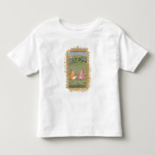 小さいCからの景色で、着席する2人の貴族 トドラーTシャツ