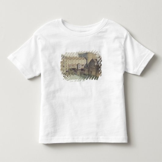 小さいChateletおよび小さいPontの眺め トドラーTシャツ (正面)