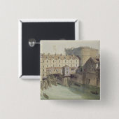 小さいChateletおよび小さいPontの眺め 缶バッジ (正面&裏面)