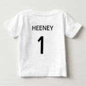 「小さいHeeney」のティー ベビーTシャツ (裏面)