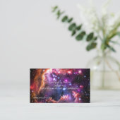 小さいMagellanic雲の星明かりのウィングチップ 名刺 (スタンド正面)