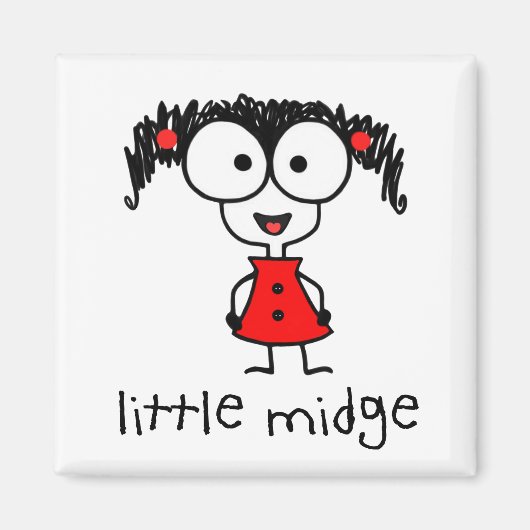 小さいMidgeの磁石 マグネット (正面)