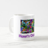 小さいMonet少し額縁のマグのデザイン コーヒーマグカップ (正面左)