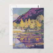 小さいSaleveの足のフェルディナントHodler- ポストカード (正面/裏面)