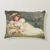 小さいShepherdess アクセントクッション (裏面)