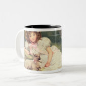 小さいShepherdess ツートーンマグカップ (正面左)