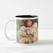 小さいShepherdess ツートーンマグカップ (左)