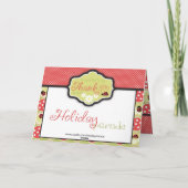 小さいTY女性カード サンキューカード (裏面)