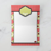 小さいTY女性カード サンキューカード (内部)