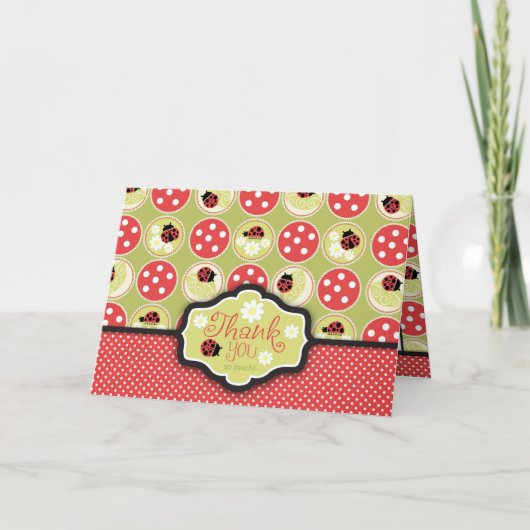 小さいTY女性カード サンキューカード (正面)