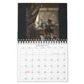 小さいVermeer 2016 カレンダー (1月 2027)