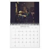 小さいVermeer 2016 カレンダー (2月 2027)