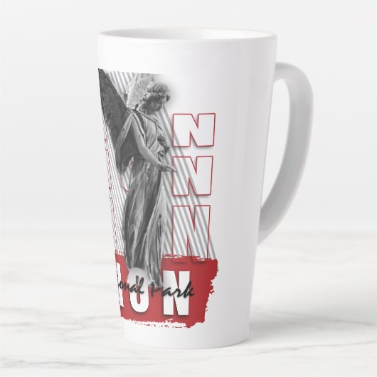 小さいZion カフェラテマグ (右アングル)