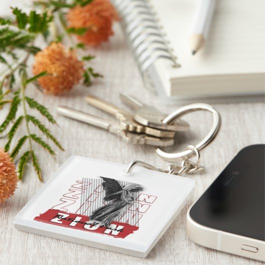 小さいZion キーホルダー (正面右)