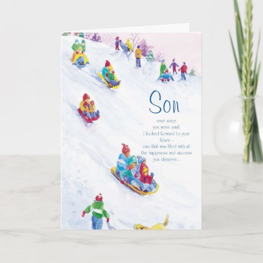 小さかった以来息子、 シーズンカード (正面)