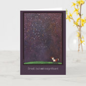 小さくしかし些細 カード (黄色い花)