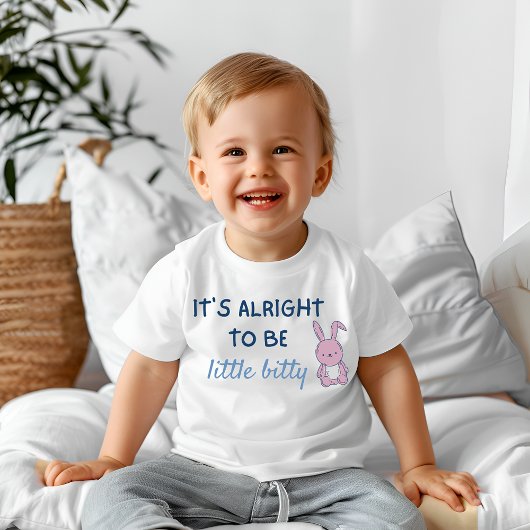 小さくてもいいよ ベビーTシャツ
