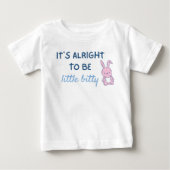 小さくてもいいよ ベビーTシャツ (正面)