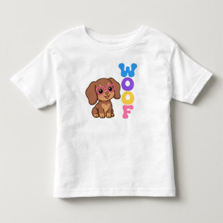小さくても強いダックスフンドの赤ちゃんTシャツ トドラーTシャツ