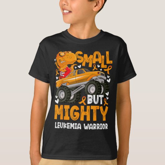 小さくても強い白血病と闘う人 白血病 Tシャツ (正面)