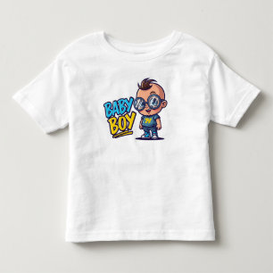 小さくても強い - 赤ちゃん男の子用Tシャツ トドラーTシャツ