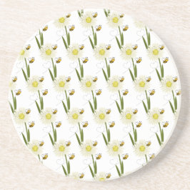 小さくて可愛いハチ二匹 コースター