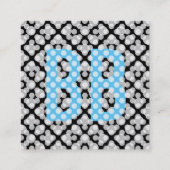 小さくて大胆 スクエア名刺 (裏面)