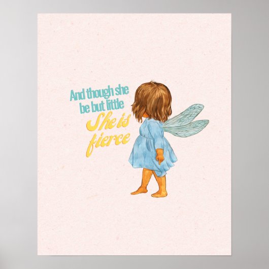 小さくて強い ブラウンスキンの妖精 ポスター (正面)