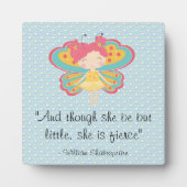 小さくて獰猛な蝶の妖精 フォトプラーク (正面)