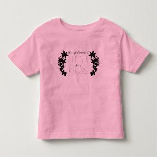 『小さくとも激しく』 ミッドサマー トドラーTシャツ