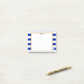 小さくシックなプードルのポスト・イット ポストイット (デスク上)